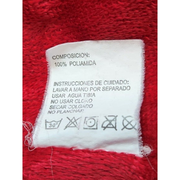 Sacha Pacha Women's Red‎ 100% Polyimide Long Sleeve Mock Neck Jacket Size XL - Picture 6 of 7